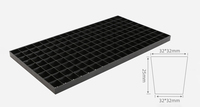 WXL282 plateaux de démarrage de jardin, force de Germination des graines plante Pot de fleur pépinière boîte de croissance 50 cellules plateaux de Germination des semis