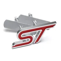Badges de calandre 3D en métal ST Logo Autocollants de carrosserie Accessoires pour Ford Focus 2 MK2 Fiesta Mondeo Galaxy Mk4 7 Mustang