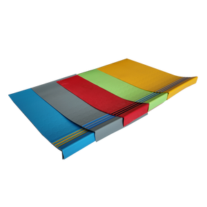 Marchepied d'<span class=keywords><strong>escalier</strong></span> en PVC moderne, multicolore, à pois, antidérapant, écologique, certifié ISO9001, classe B1, résistant au feu, usage intensif pour - Product Image 1