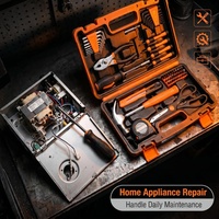Ensemble d'outils de mécanicien professionnel portable de 57 pièces pour les réparations générales à domicile et les projets de bricolage