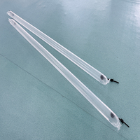 Tube lumineux LED gonflable en TPU, étanche à l'air, résistant à l'eau salée et aux UV, taille et couleur personnalisables