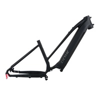 Cadre de vélo de montagne BMX à assistance électrique EC1 avec boîtier de batterie moteur Bafang Dérailleur avant à vitesse unique