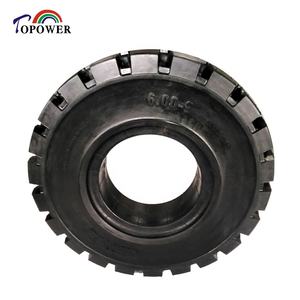 Neumático sólido Topower 6.00-9 para equipos de manejo de materiales en almacenes - Product Image 2