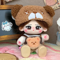 Peluches personnalisées en gros de personnages de dessins animés et de jeux OEM/ODM 20cm en tissu peluche super doux et écologique pour la décoration intérieure KPOP