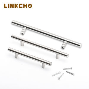 LINKCHOステンレス鋼T字型ダブルホールハンドルキャビネット用ワードローブドレッサー寝室用キッチン & 寝室用家具 - Product Image 4