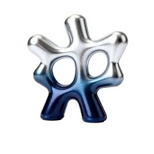Componentes Huecos de Acero Inoxidable Impresos en 3D SLM Personalizados OEM, Piezas Decorativas de Arte Metálico Curvadas de Una Sola Pieza - Product Image 1