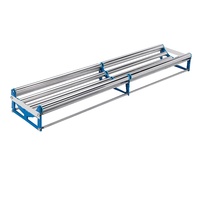 Machine de découpe CNC automatique pour vêtements avec moteur servo manuel argenté, alimentation en tissu, cadre de distribution et étaleur de tissu