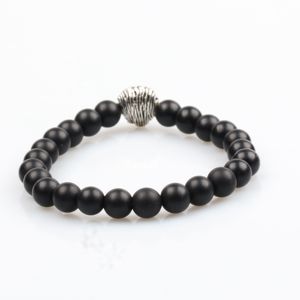 cuentas de los hombres pulsera de ónix negro animal pulseras León pulsera para hombre para la fabricación de la <span class=keywords><strong>joyería</strong></span> - Product Image 3