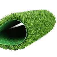 Ballon de football synthétique pour jardin vert, pas cher, gazon artificiel, en rouleau
