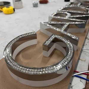 Personalizzazione privata segni LOGO 3D segni esterni personalizzati edifici su misura insegne <span class=keywords><strong>online</strong></span> - Product Image 6