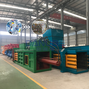 Machine hydraulique d'ensachage de compresseur hydraulique de déchets de machine de presse à balles de métal - Product Image 1