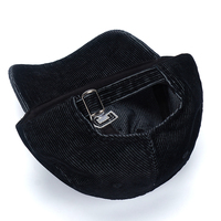 Casquette de baseball unisexe en velours côtelé, personnalisable avec logo brodé, réglable, style décontracté, protection solaire pour l'automne