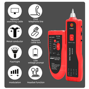 Kit de testeur de câble réseau Ethernet RJ11 RJ45 Cat5/5e Cat6, traceur de câble LAN portable, détecteur de ligne - Product Image 4