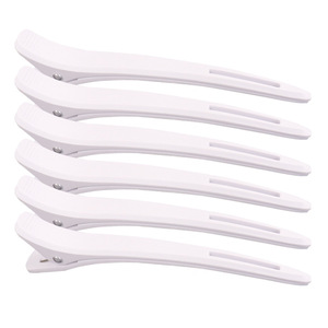 ชุดคลิปหนีบผมจระเข้กัดขนาดใหญ่<span class=keywords><strong>สี</strong></span>ดำแบบกำหนดเองคลิปหนีบผมพลาสติกแบบมืออาชีพสำหรับการจัดแต่งทรง<span class=keywords><strong>ผม</strong></span>และแบ่งส่วน (ปากเป็ด) - Product Image 4