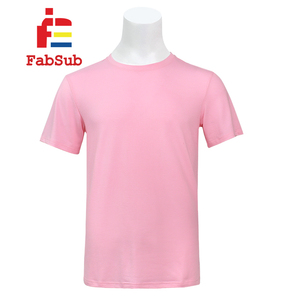 Maglietta 95 poliestere 5 spandex a sublimazione a manica corta camicie colorate in cotone - Product Image 4