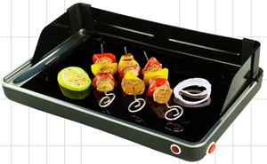 Al aire libre de la isla de Cocina eléctrica <span class=keywords><strong>interior</strong></span> <span class=keywords><strong>barbacoa</strong></span> de vidrio parrilla - Product Image 6