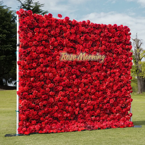 <b>Artificial</b> Silk Rose & <b>Hydrangea</b> 3D Flower Wall Backdrop for Wedding Graduation Christmas Events-Modern Decor - Product Image 5