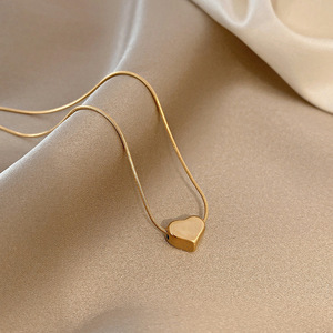 Gold Plated Emerald Cut Oval Pendant Necklace With Lab Created Stone Classic Style For Daily Wear Unisex Jewelry 18 Inches - Product Image 3