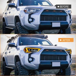 HETOP pour phares <span class=keywords><strong>4Runner</strong></span> <span class=keywords><strong>2014</strong></span>-2020, phares LED améliorés, feux de jour DRL, lentille de signalisation, plug and play, lampes avant modifiées pour <span class=keywords><strong>Toyota</strong></span> - Product Image 2
