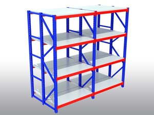 Almacén o estante doméstico ampliamente utilizado Estantes de estantería de largo alcance Sistema de estantería de almacenamiento de almacén de garaje - Product Image 4