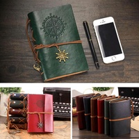 Classique En Cuir PU En Relief Carnet De Voyage