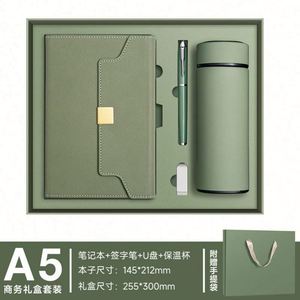 ชุดสมุดโน้ต A5สุดหรูสมุดโน้ตปกแข็งพร้อมปากกากล่องของขวัญกล่องของขวัญสำหรับจบการศึกษาโปรโมชั่นหลากสี - Product Image 6