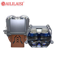 Projecteur Bi-LED 105W Haute Puissance à 8 Lentilles, Double Injection Directe, Compatible 99% des Phares de Voiture Universels