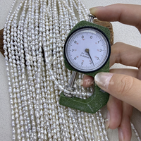 Muses Jewels - Vente Flash : Perles d'eau douce naturelles blanches en vrac, 3mm-4mm, perles goutte pour la fabrication de bijoux DIY