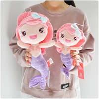 Jouet en peluche princesse sirène populaire Kawaii mignon oreiller pour enfants jouet animal en peluche sirène fille