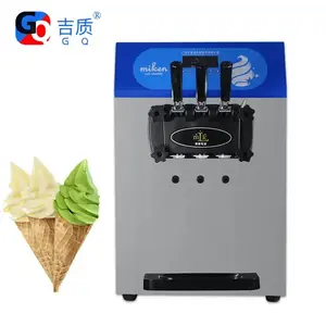 Máquina comercial de helados, alta capacidad, 38L/hora, precio de fábrica de China (certificado CE), tres sabores