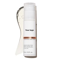 Sérum capillaire personnalisé en marque blanche 30 ml à la caféine et à l'huile de romarin, soin capillaire lissant, nourrissant et régulateur de sébum, flacon OEM/ODM