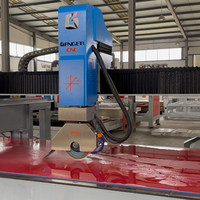 Sierra de Puente CNC de 4 Ejes HQ-3220BL con Posicionamiento Infrarrojo y Corte Automatizado para Mármol, con Bomba, Alta Precisión y Ahorro de Energía