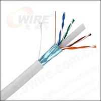 Kabel Patch Ethernet LAN Cat6 FTP UTP RJ45 Male to Female Tembaga 305m Kabel Adaptor Jaringan