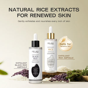 Ampoule exfoliante au riz pour homme, ampoule au riz noir, exfoliant doux pour le visage, resserre les pores - Product Image 6