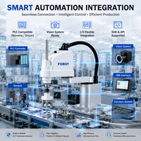 Robot Industrial SCARA de 4 Ejes MB25SC-800, Carga Útil de 25 kg, Alcance de 800 mm, Control PLC para Ensamblaje Pesado de Precisión, Clasificación y Manipulación