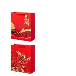 Support Vietnam Impression personnalisée complète Sacs en papier kraft de haute qualité Sac fourre-tout explosif adapté à toutes les scènes - Product Image 1