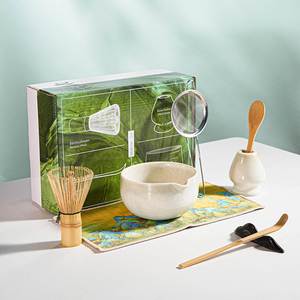 Luxury Matcha Set Ceramic Eco-Friendly Durable Cute <b>Box</b> Personalized for <b>Tea</b> Ceremony - Product Image 1