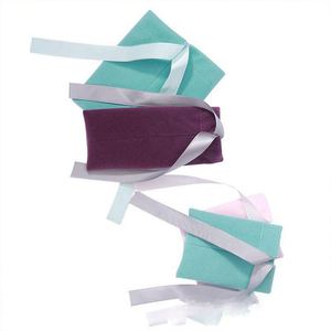 Luxury Ribbon <b>Bundle</b> Pocket Gift Bags Velvet Small Draw String Pouch Velvet Drawstring Bag - Product Image 1