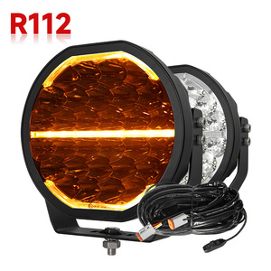 Led lái xe ánh sáng 9 ''tại chỗ chùm màu cam/Trắng DRL 150 wát LED sương mù/lái xe đèn cho xe tải/lâm nghiệp/off-road/Cần cẩu - Product Image 1