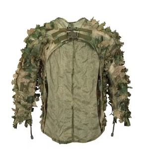 Cina Xinxing di alta qualità 3D foglia di acero foresta mimetica Ghillie vestito per la caccia all'aperto - Product Image 2
