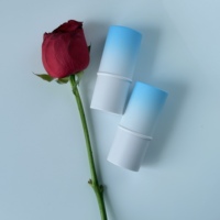 Bálsamo Labial Redondo de Lujo, Tubo de Brillo Labial Personalizado con Acabado de Serigrafía/Impresión UV, Envase para Barra Correctora