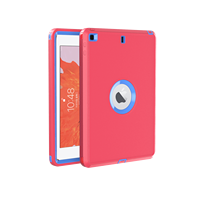 Étui de protection robuste 3 couches pour Apple iPad A16 10e génération 10,2 pouces 9,7 pouces, coque antichoc en PC+TPU pour tablette