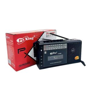 Enregistreur cassette portable d'usine PX-3600BT avec Bluetooth, USB, TF, radio AM/FM, panneau solaire, lumière LED, batterie rechargeable pour situations d'urgence en extérieur - Product Image 6