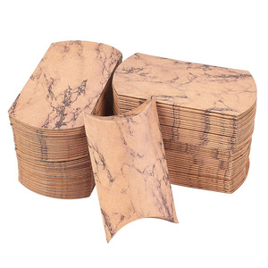 Tùy Chỉnh In Gối Hình Đen Vàng Bạc Kẹo Sô Cô La Bao Bì Kraft Hộp Giấy Cho Đám Cưới Sinh Nhật Trang Trí - Product Image 2