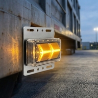 Feu de position latéral LED pour camion 12V 24V, lampe indicatrice de dégagement pour remorque et fourgonnette