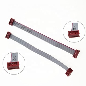 Cable Plano Flexible FFC de 6 Pines IDC Macho de 1.27mm, Serie 215083-6, 4-26 Pines - Product Image 2