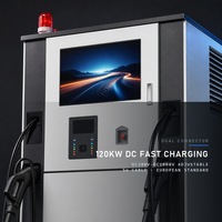 Nouveau système de stockage d'énergie tout-en-un Bestar pour la recharge de véhicules électriques, batterie 50 kW 93 kWh, chargeur rapide DC 120 kW, connecteur double 200 V-1000 V, IP54