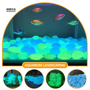 Kleurrijke Lichtgevende Kunststeen Voor <span class=keywords><strong>Aquarium</strong></span> Bodem Lay-Out <span class=keywords><strong>Aquarium</strong></span> Onderwater Night View Decoratief Vulmateriaal - Product Image 5