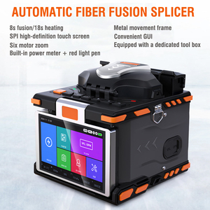 FTTH Fiber Optic Welding Splicing Machine 6 Motors Optical Fiber <strong>Fusion</strong> <strong>Splicer</strong> - Product Image 4