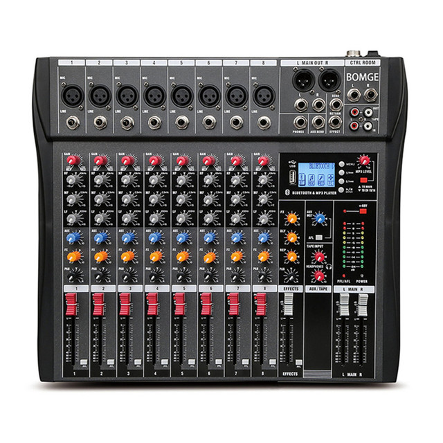BMG CT-80S Mp3 8channels Professional Audio Mixers Sound Systems Equipment